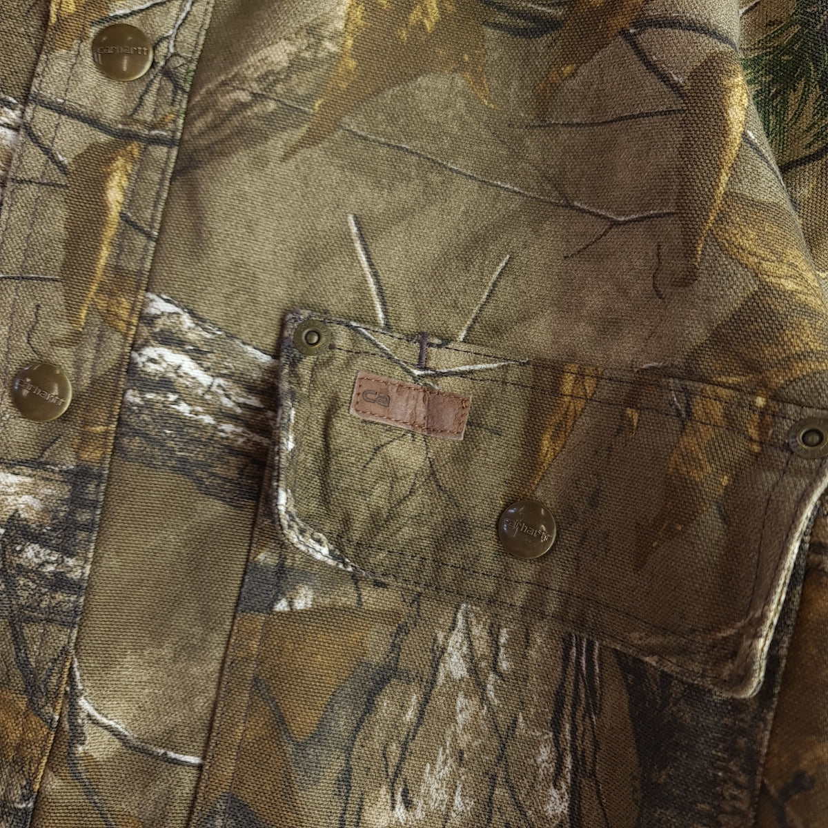 Carhartt Wexford Realtree Camo Insulated Shirt Jacket
