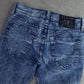 Y2K True Religion Geno Relaxed Slim Acid Wash Jeans