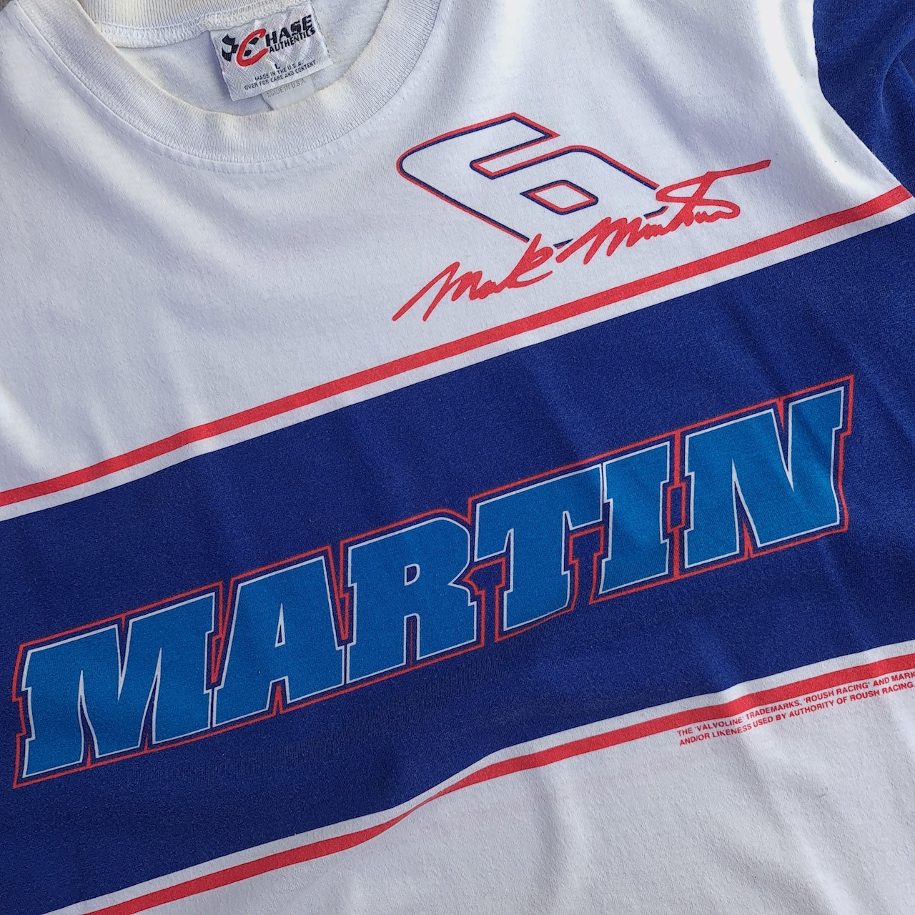Vintage Nascar Mark Martin T-Shirt