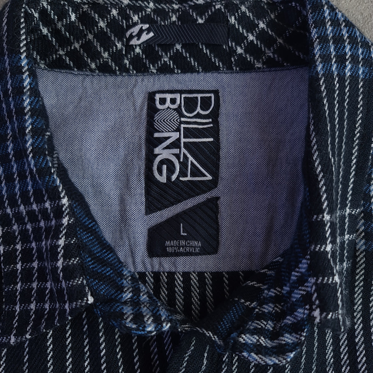 Billabong Long Sleeve Flannel Shirt