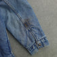 Vintage Levi's Distressed Sherpa Denim Jacket