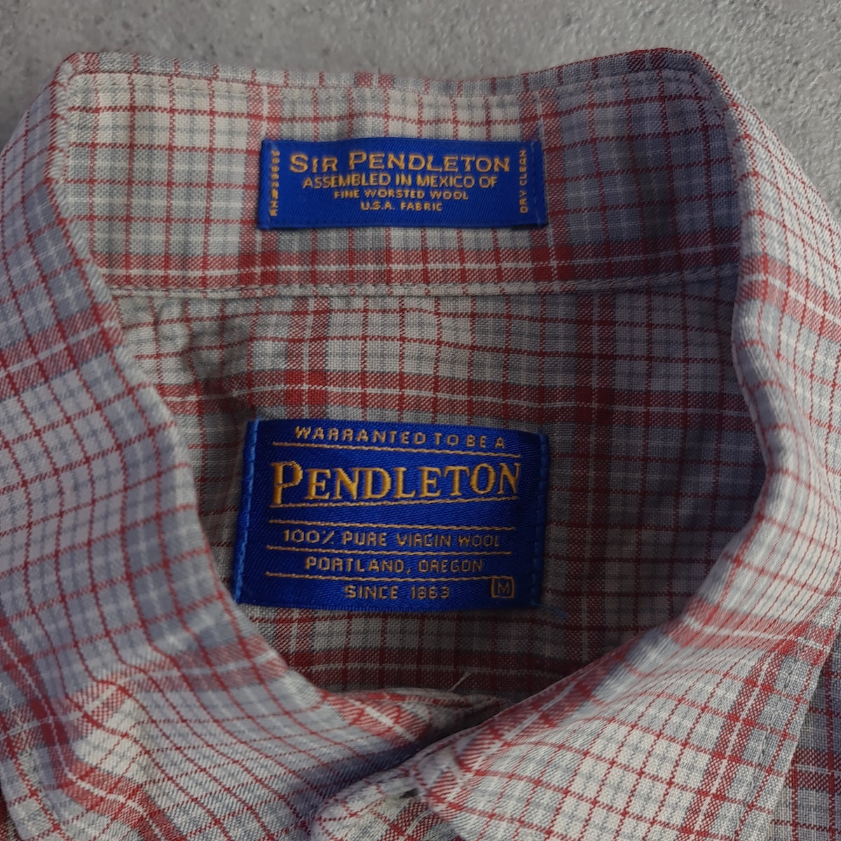 Pendleton Sir Long Sleeve Check Shirt