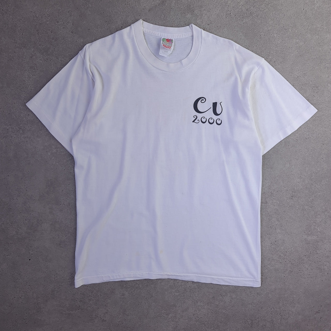 Vintage Colgate University Class of 2000 Single Stitch Back Print T-Shirt