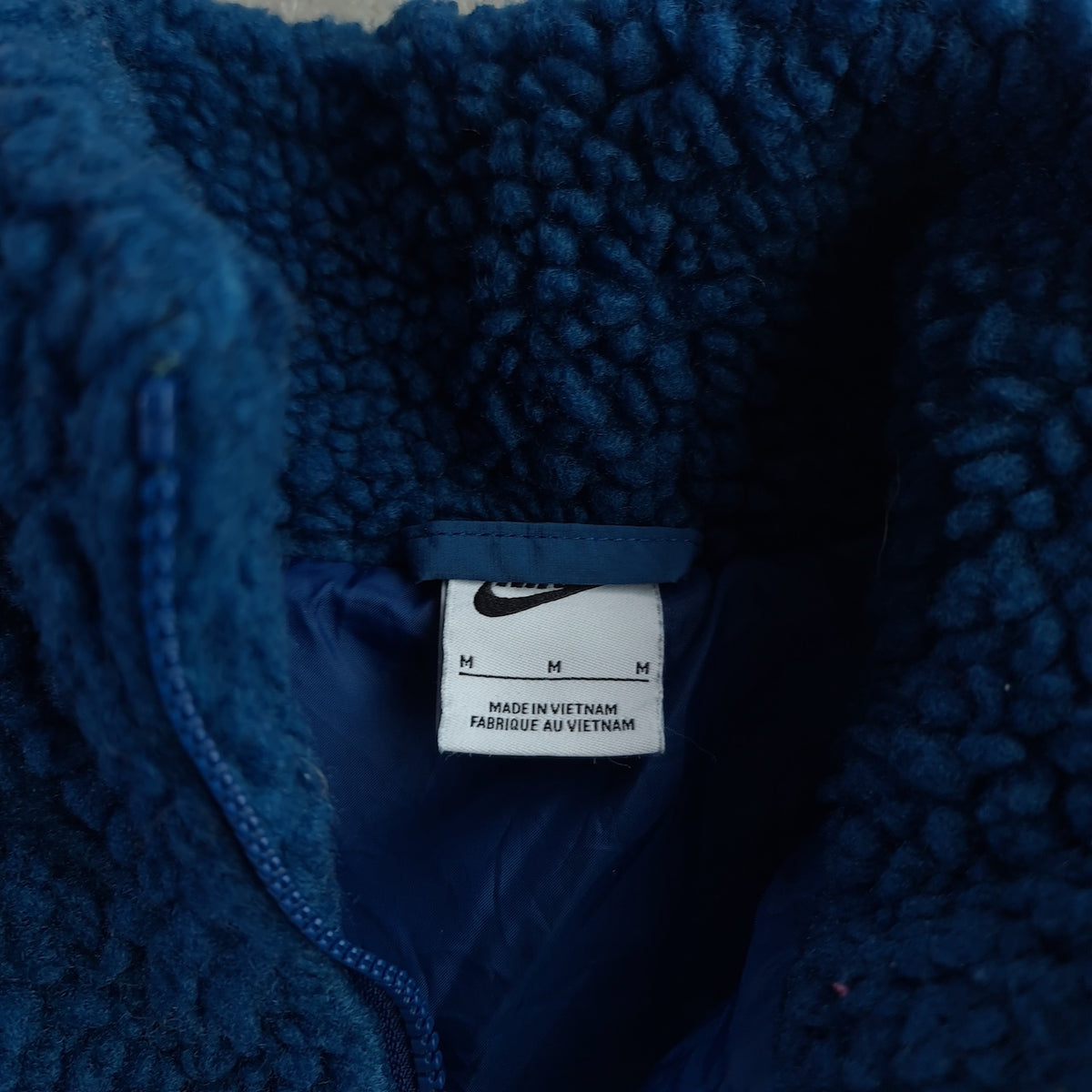Nike Swoosh Plush Sherpa Fleece Jacket