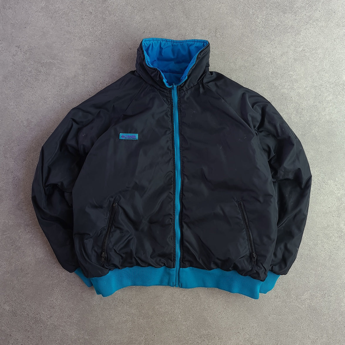 Vintage 90s Columbia Sportswear Reversible Thinsulate Jacket