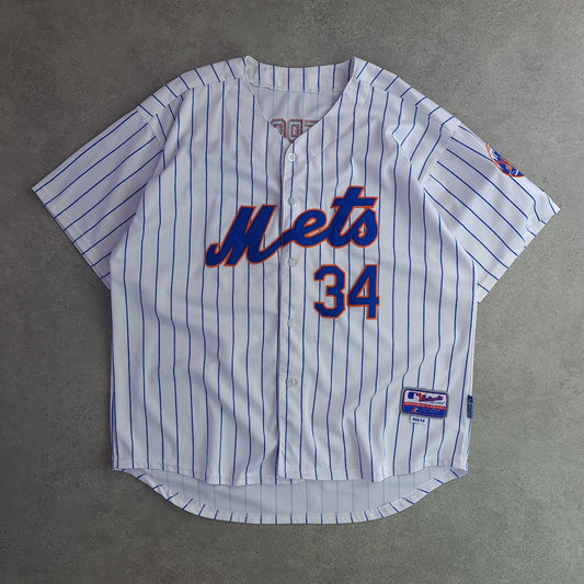 New York Mets MLB Majestic Baseball Jersey - Syndergaard 34