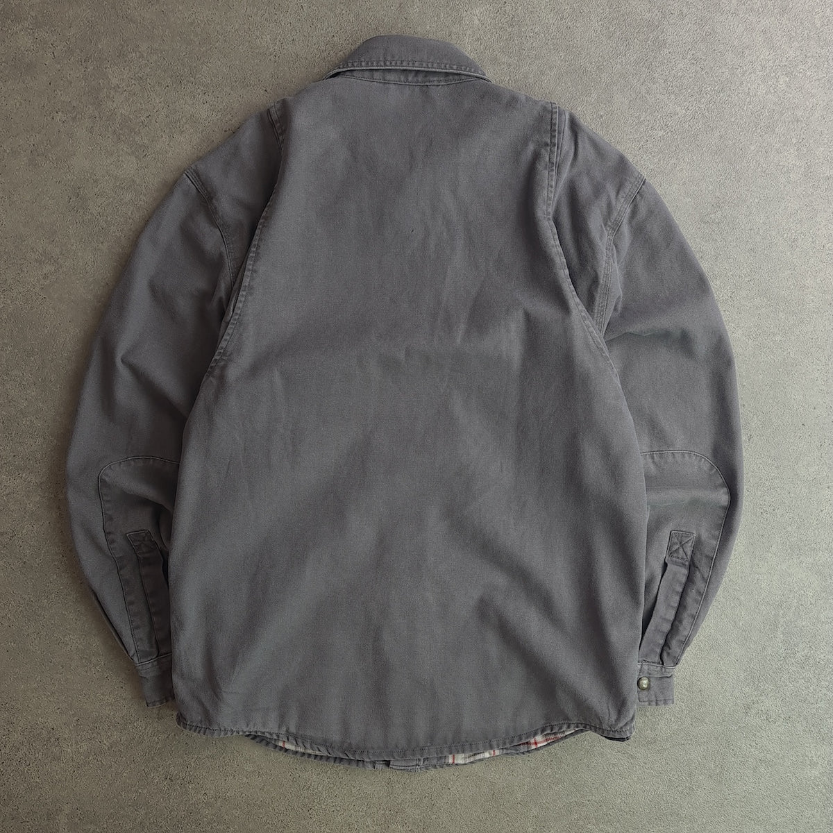 Carhartt Denim Snap Front Shirt Jacket