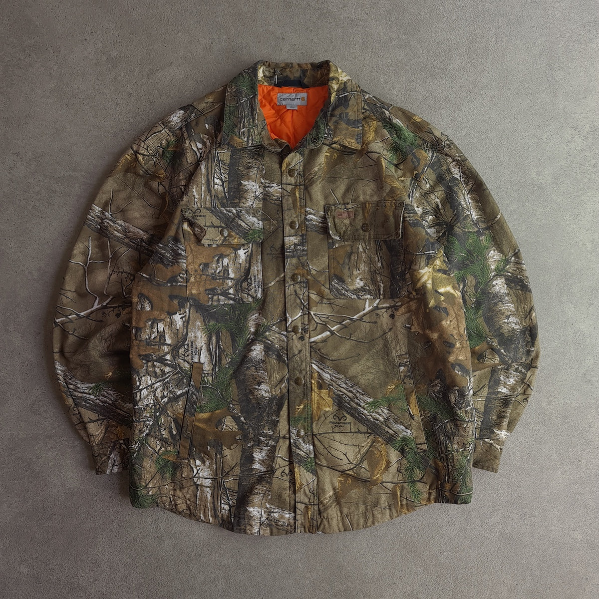 Carhartt Wexford Realtree Camo Insulated Shirt Jacket