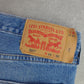 Levi's 501 Distressed Medium Wash Jeans