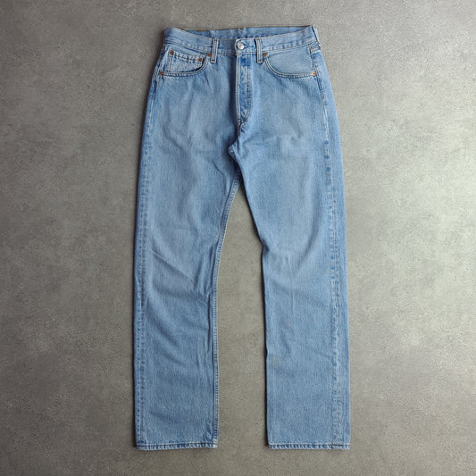 Y2K Levi's 501 Light Wash Jeans