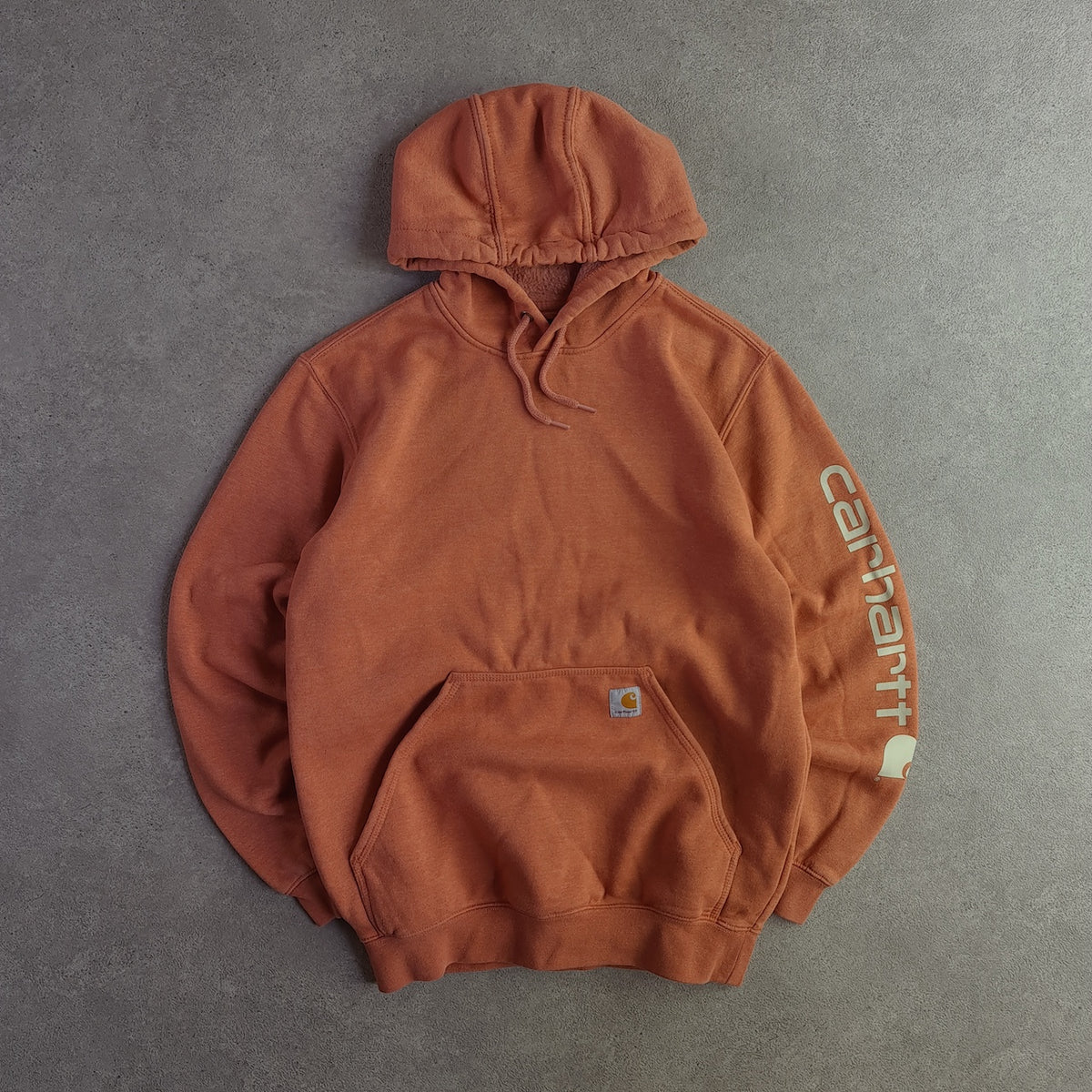 Carhartt Loose Fit Midweight Logo Sleeve Graphic Hoodie