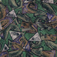 Vintage Columbia Short Sleeve Fishing Patterned Shirt