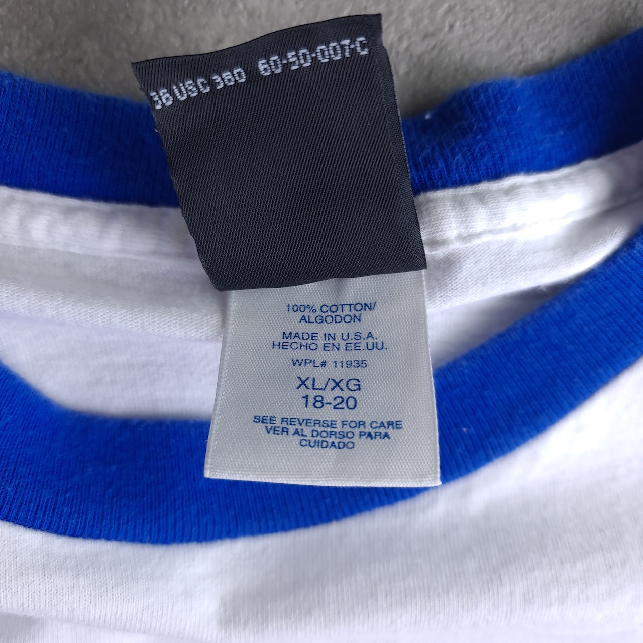 Rare Vintage USA Olympic Unbeaten Are You Up For It Back Print T-Shirt