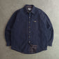 Carhartt Denim Snap Front Shirt Jacket