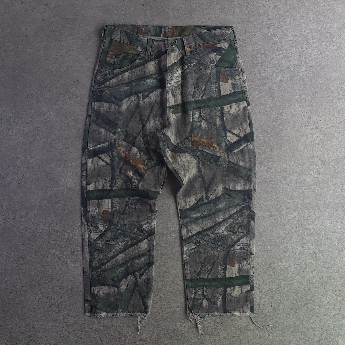 Wrangler Pro Gear Cropped Mossy Oak Camo Jeans