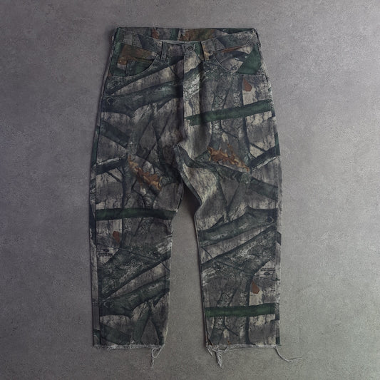 Wrangler Pro Gear Cropped Mossy Oak Camo Jeans
