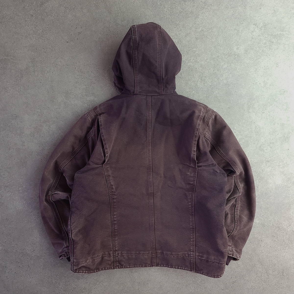 Vintage Carhartt WJ141 DWN Distressed Sandstone Sierra Jacket