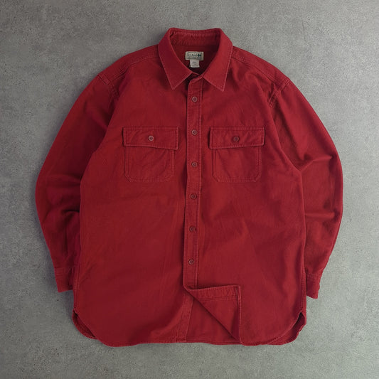 Vintage LL Bean Flannel Chamois Shirt