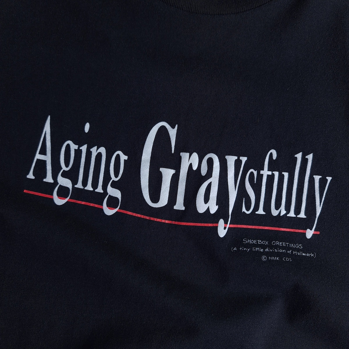 Vintage Aging Graysfully Single Stitch T-Shirt