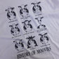 Vintage 1992 History of Moovies Cows T-Shirt
