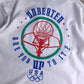 Rare Vintage USA Olympic Unbeaten Are You Up For It Back Print T-Shirt