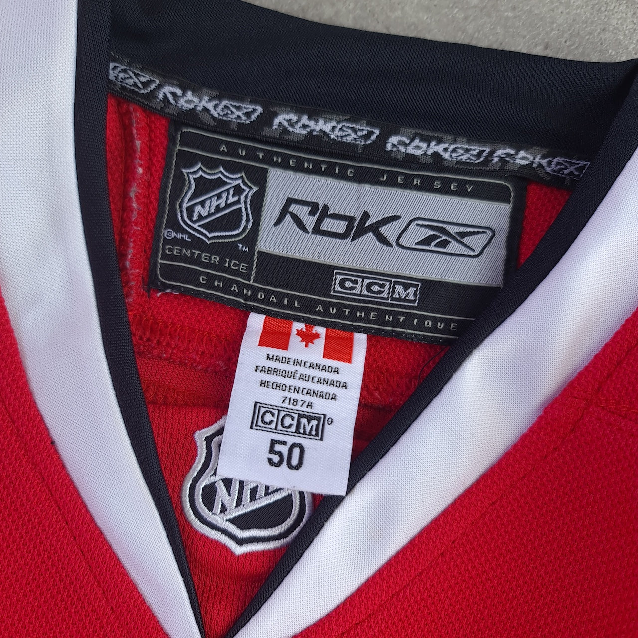 Chicago Blackhawks NHL Reebok CCM Hockey Jersey - Toews 19