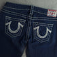 Y2K True Religion Rainbow Gina Low Rise Kick Flare Jeans