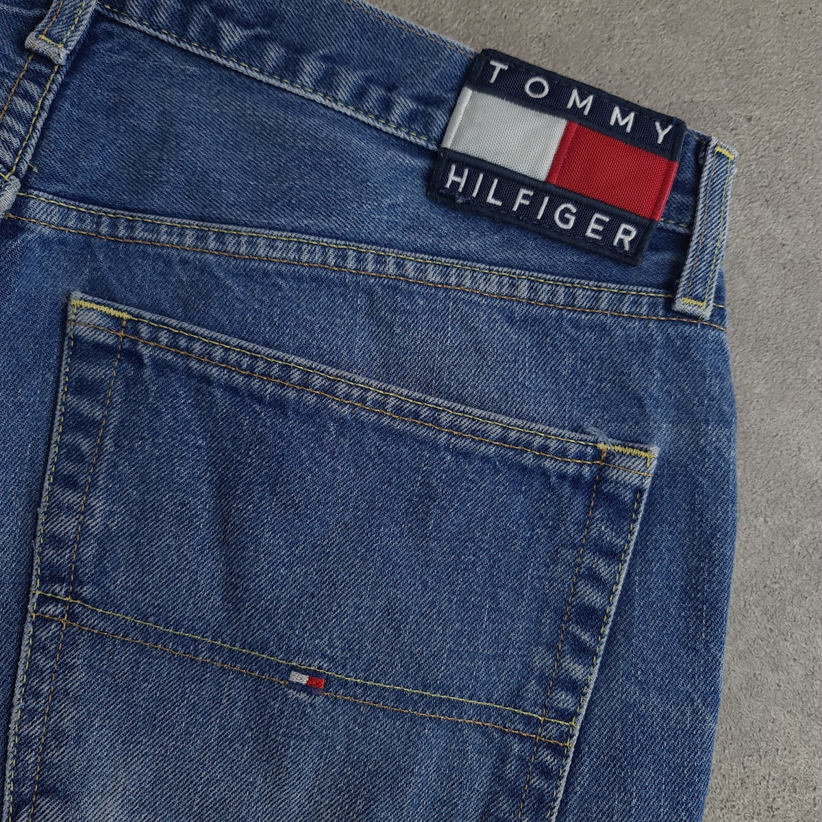Vintage Tommy Hilfiger Rigid Cotton Baggy Jeans