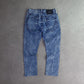Y2K True Religion Geno Relaxed Slim Acid Wash Jeans