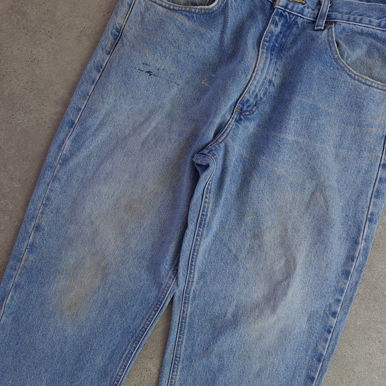 Carhartt B17 DST Light Wash Relaxed Fit Jeans
