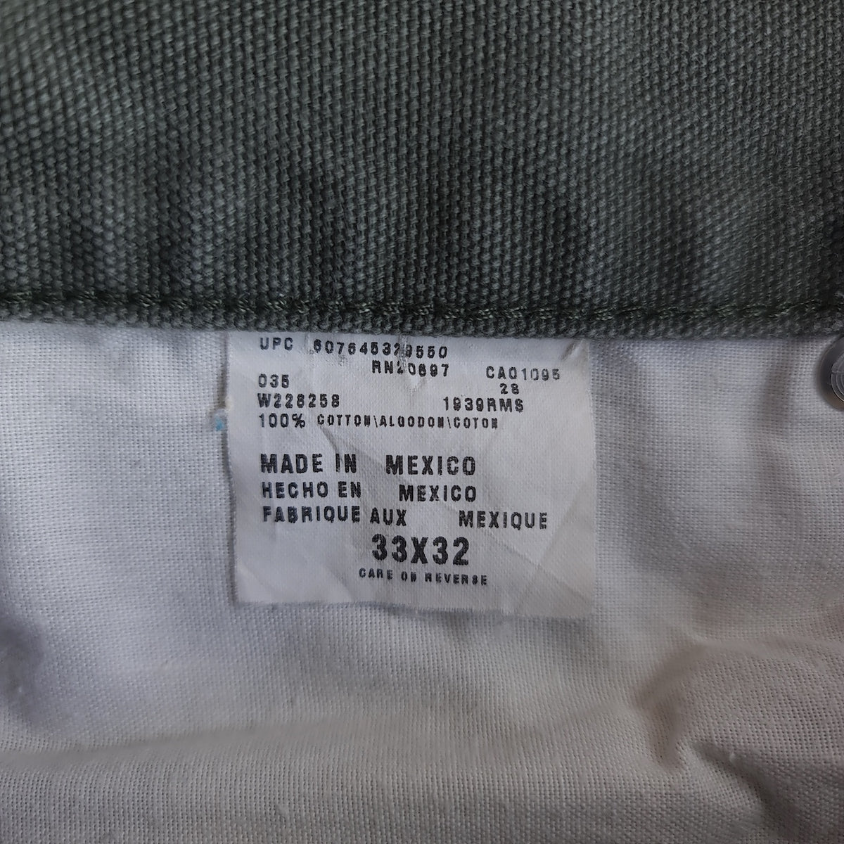 Dickies Distressed Duck Canvas Carpenter Pants