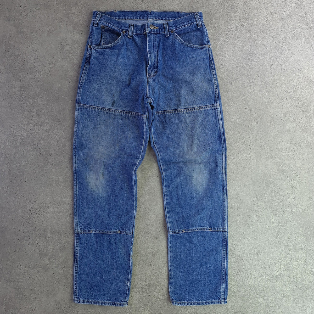 Dickies Distressed Rigid Denim Carpenter Jeans