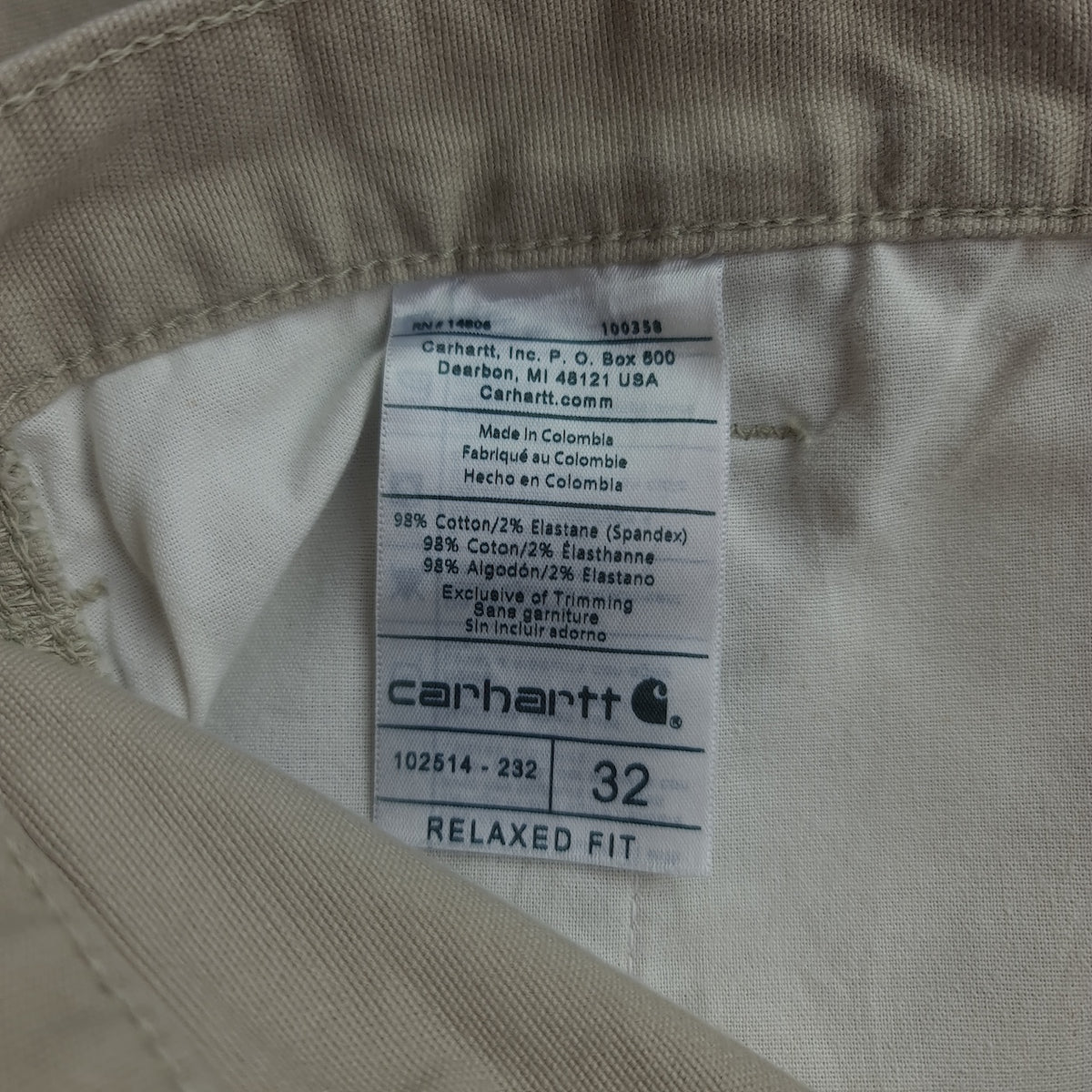 Carhartt Relaxed Fit Shorts