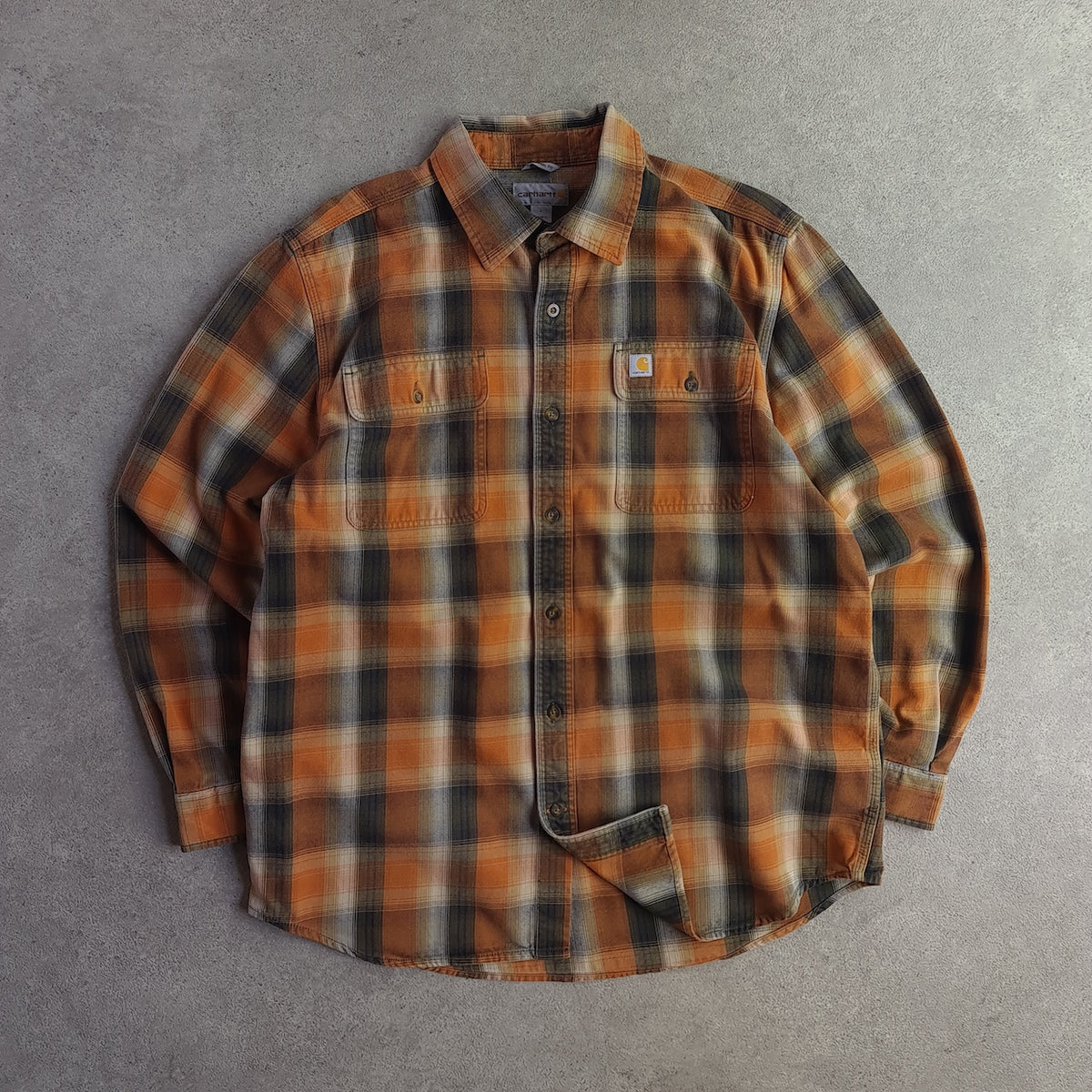 Carhartt Hubbard Checked Heavyweight Flannel Shirt