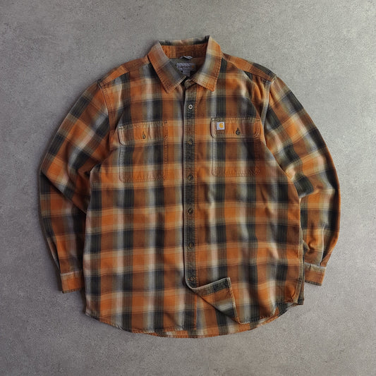 Carhartt Hubbard Checked Heavyweight Flannel Shirt