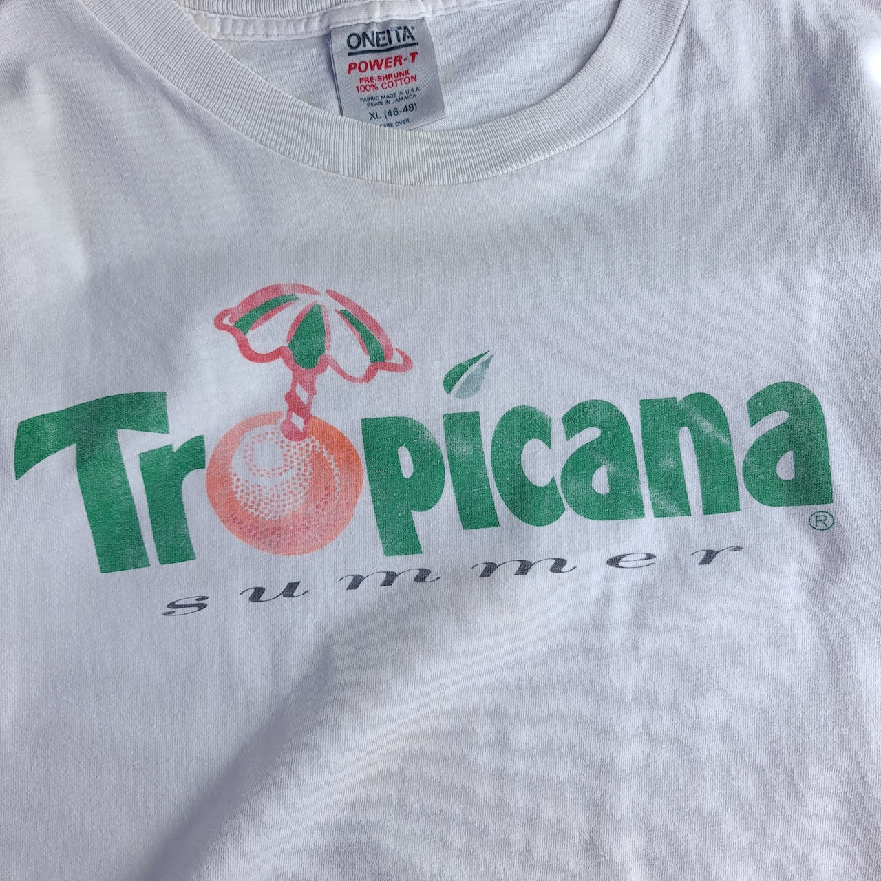Vintage Tropicana Summer Logo T-Shirt