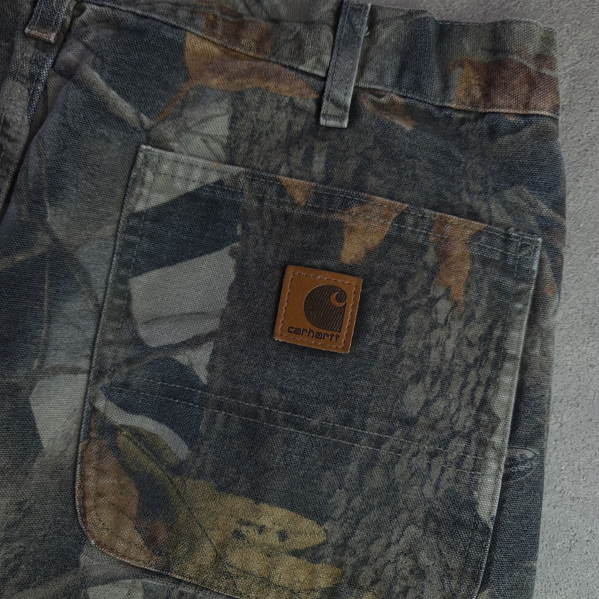 Carhartt Dungaree Fit Realtree Camo Carpenter Pants