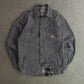 Carhartt Denim Snap Front Shirt Jacket