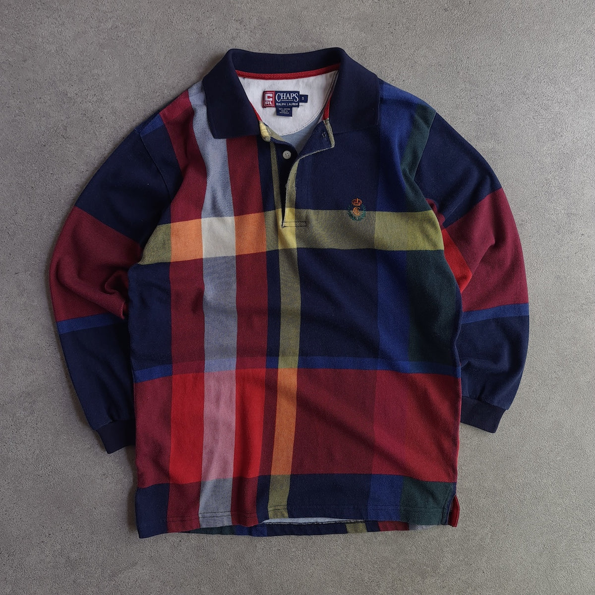 Chaps Ralph Lauren Long Sleeve Polo Shirt