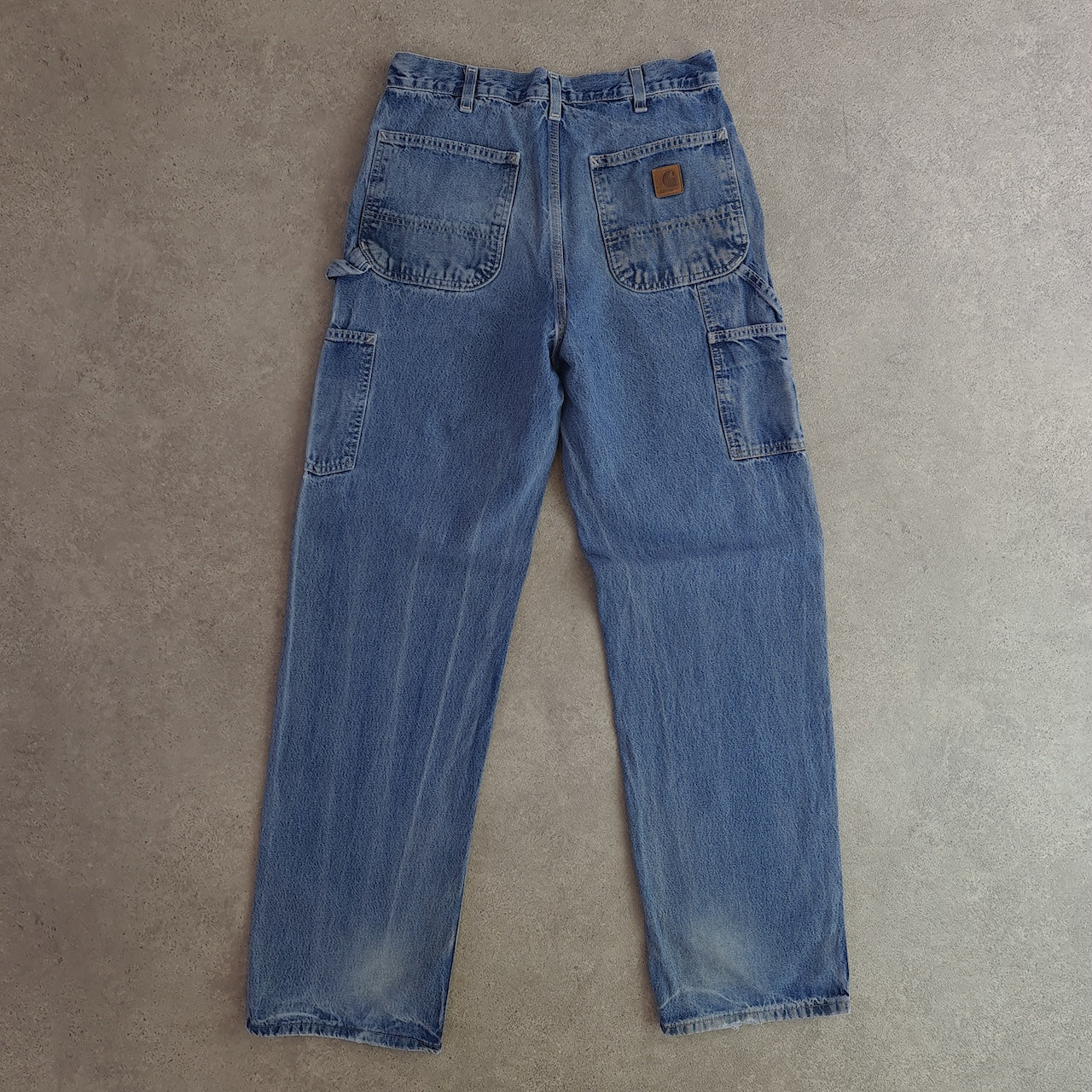 Carhartt B13 DST Light Wash Loose Fit Carpenter Jeans