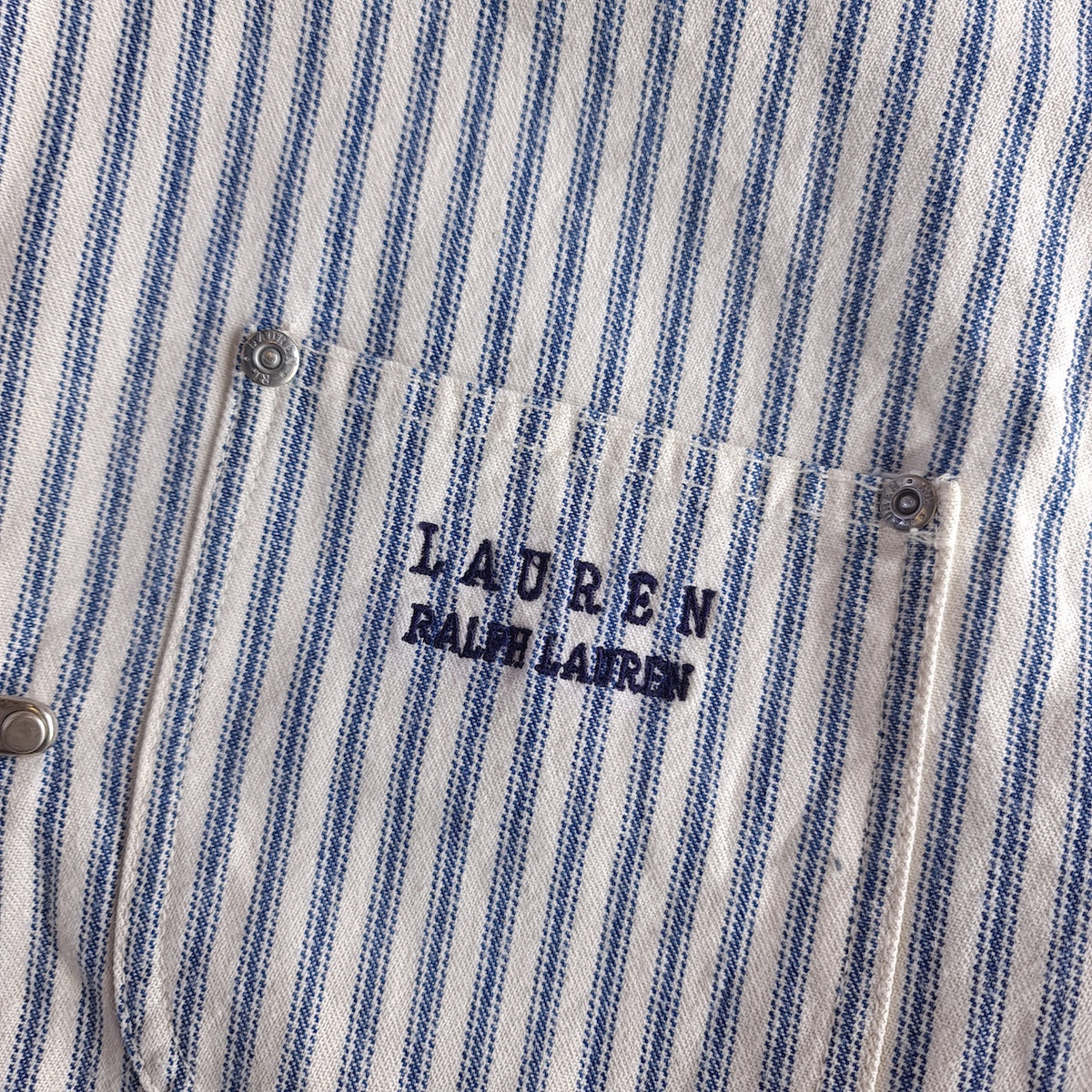 Ralph Lauren Long Sleeve Striped Buckled Shirt