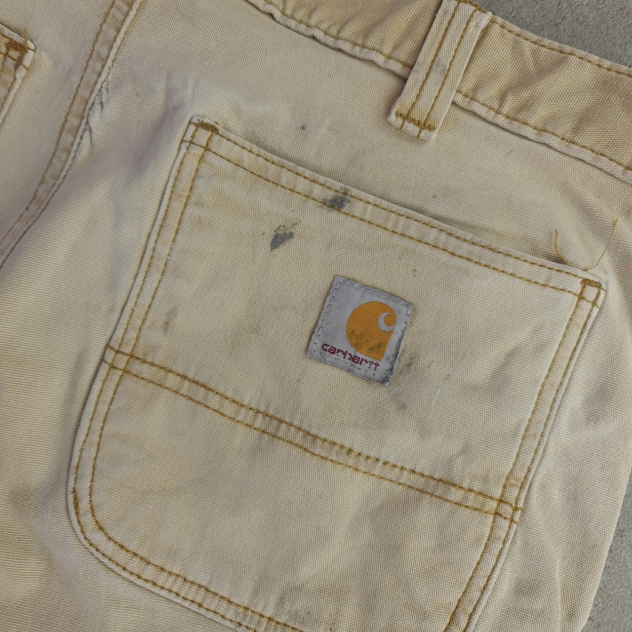 Carhartt Distressed Relaxed Fit Carpenter Pants