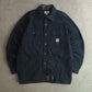 Carhartt Denim Snap Front Shirt Jacket