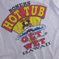 Vintage Boners Hot Tub Club Get It Wet Back Print T-Shirt