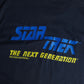 Vintage 1992 Star Trek The Next Generation Klingon Logo T-Shirt