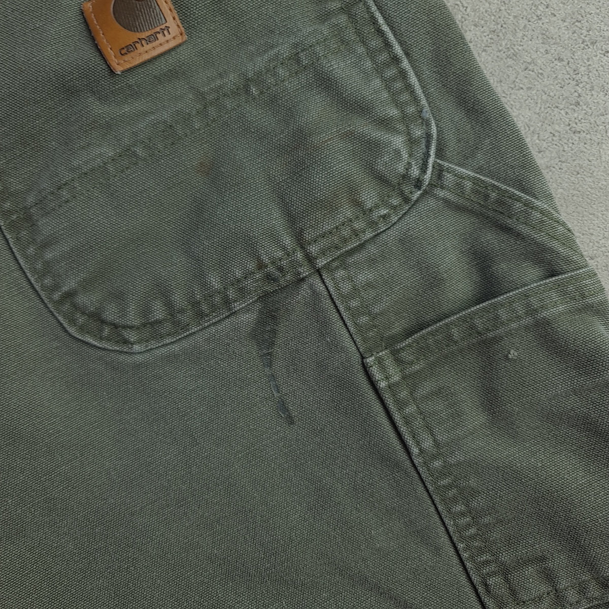 Vintage Carhartt B25 Distressed Carpenter Shorts