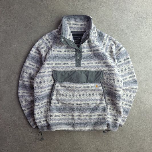 Carhartt 104922 Relaxed Fit Snap T Sherpa Fleece