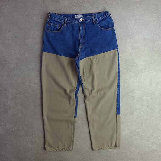 Vintage 90s Columbia Tough Mother Double Front Relaxed Fit Jeans