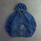 Vintage Carhartt J139 DST Hooded Active Denim Jacket