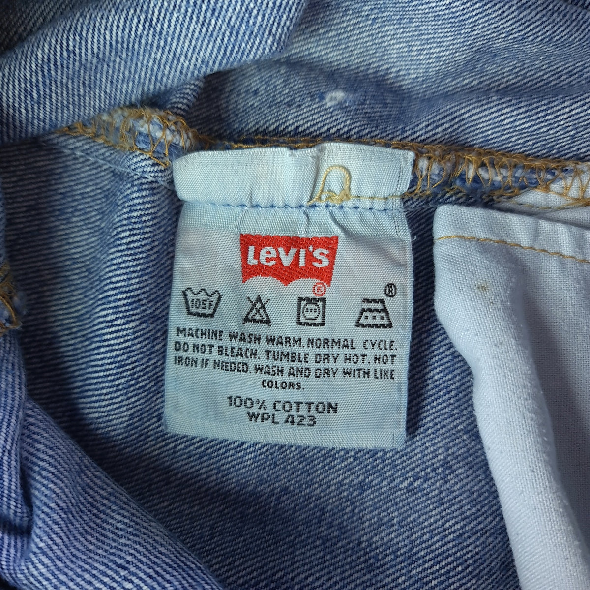 Y2K Levi's 501 Distressed Rinsed Indigo Jeans